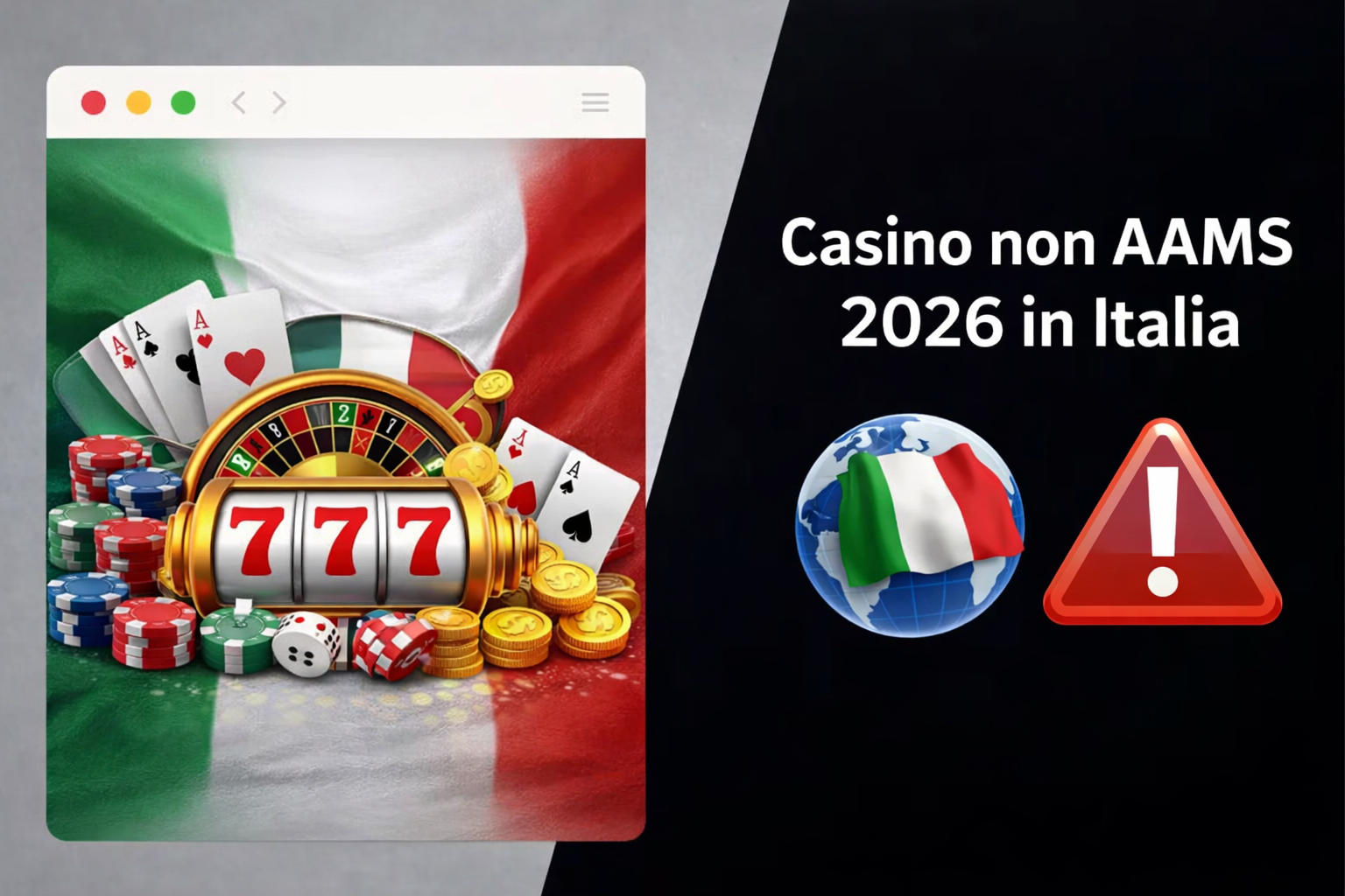 Casino non AAMS: cos'è, a chi serve e perché conta